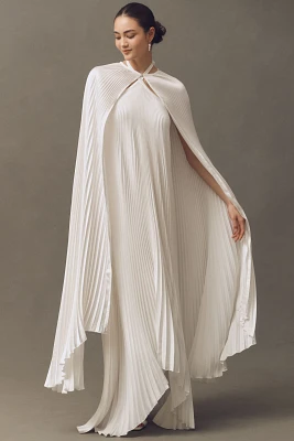 L'IDÉE Extravagance Pleated Cape