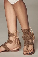 Meher Kakalia Queen Clio Gladiator Thong Sandals