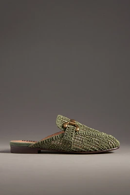 Bibi Lou Zagreb Crochet Slip-On Loafer Mules