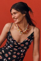 Pearl Monogram Chain Necklace