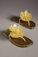 Farm Rio Flower Jelly Thong Sandals