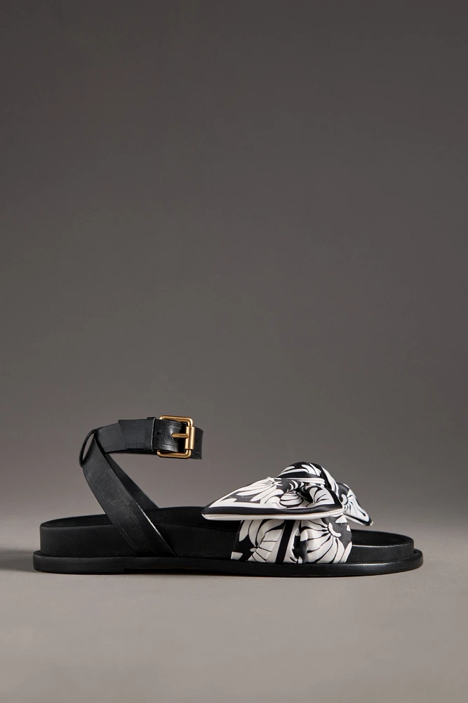 Farm Rio Copacabana Scarf Flat Sandals