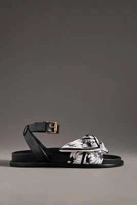 Farm Rio Copacabana Scarf Flat Sandals