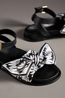 Farm Rio Copacabana Scarf Flat Sandals