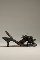Farm Rio Flower Jelly Kitten Heels