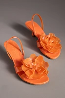 Farm Rio Flower Jelly Kitten Heels
