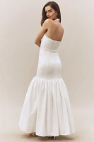 Delfi Collective Isha Halter Fit & Flare Maxi Dress