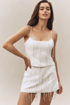 Delfi Collective Bijou & Joya Crop Tank Mini Skirt Set
