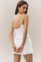 Delfi Collective Bijou & Joya Crop Tank Mini Skirt Set