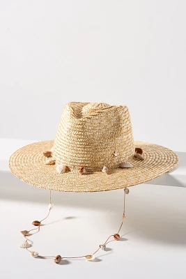 Jocelyn Shell Straw Rancher
