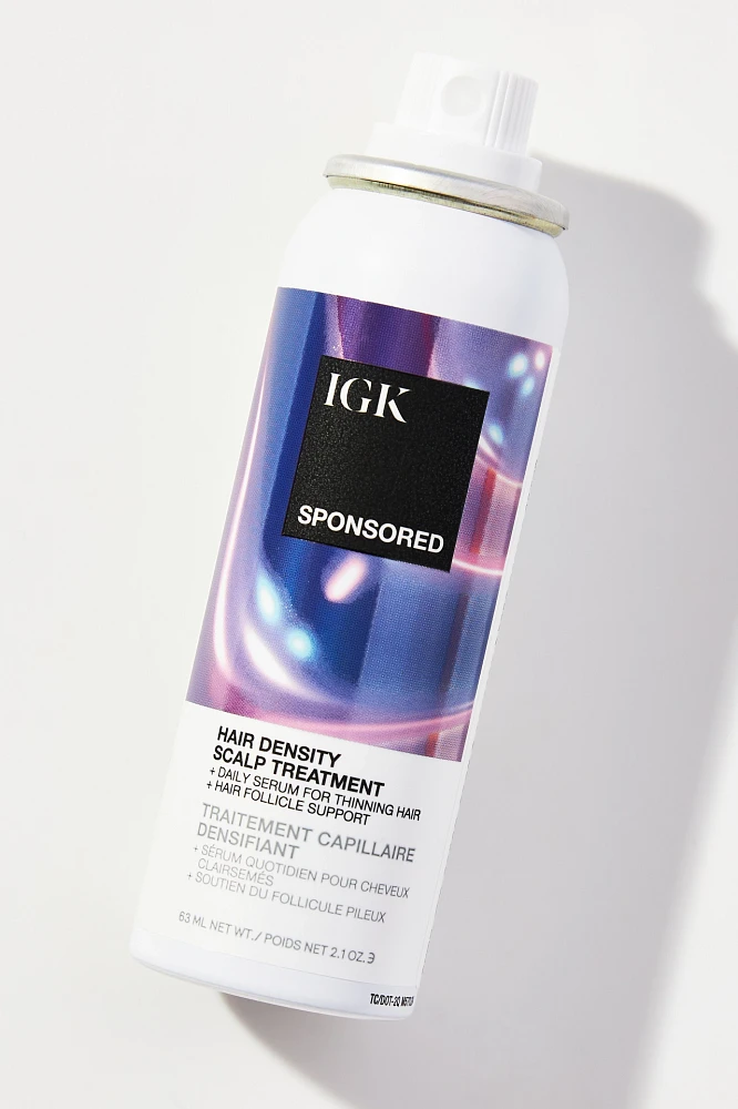 IGK Sponsored Hair Density Scalp Treatment Mask