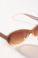 Ombre Oval Sunglasses