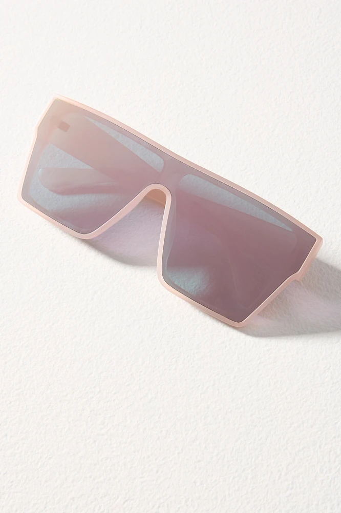 Flat Top Iridescent Sunglasses