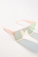 Flat Top Iridescent Sunglasses