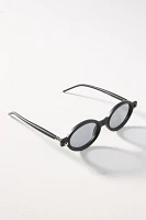 Matte Oval Sunglasses