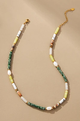 8 Other Reasons Jessi Multi Stone Beaded Necklace