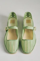 Dolce Vita Tameka Stripe Mesh Mary Jane Flats