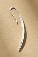 Sculptural Metal Drop Earrings