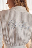 Rya Collection Wifey Waffle Long Robe
