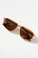 I-SEA Bliss Metal Aviator Sunglasses