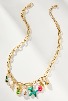Boxbar The Jet Setter Dainty Charm Necklace