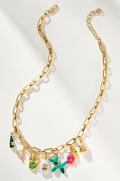 Boxbar The Jet Setter Dainty Charm Necklace