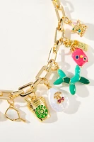 Boxbar The Jet Setter Dainty Charm Necklace