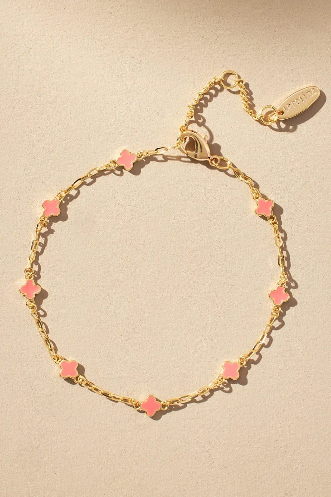Clover Chain Wrap Bracelet