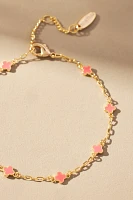 Clover Chain Wrap Bracelet