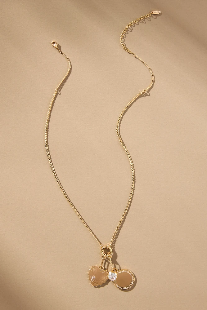 Delicate Charm Cluster Necklace