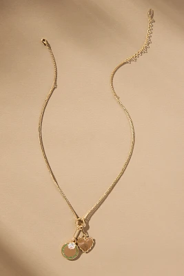 Delicate Charm Cluster Necklace