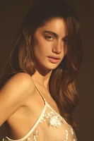 Kilo Brava Floral Slip Mini Dress & Thong Set