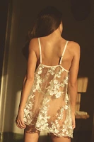 Kilo Brava Floral Slip Mini Dress & Thong Set