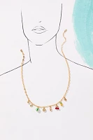 Fruit Icon Charm Necklace