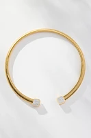 Pavé-Tip Collar Necklace