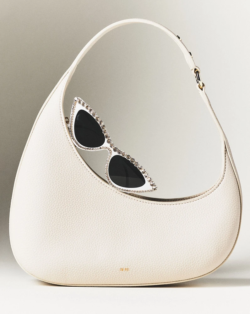 Untamed Petals Boss Babe Crystal Cat-Eye Sunglasses