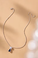 NADRI Rockstars Blue Pear Drop Necklace