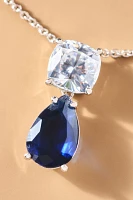 NADRI Rockstars Blue Pear Drop Necklace
