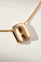 Block Letter Monogram Necklace