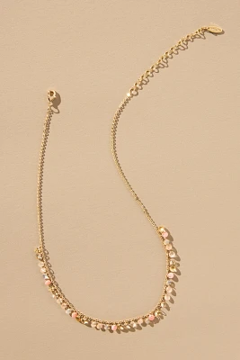 Assorted Beaded Charm Short Necklace