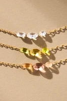 Spaced Crystals Necklace