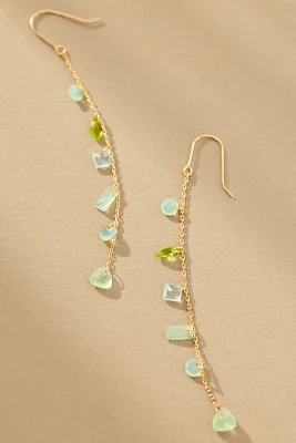 Floating Crystal Drop Earrings