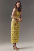 Helsi Georgia Straight-Neck Floral Midi Dress