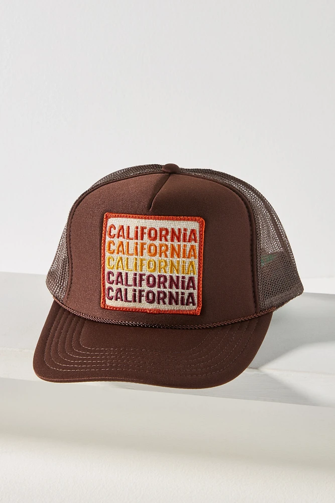 Friday Feelin Multi Cali Trucker Hat