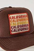 Friday Feelin Multi Cali Trucker Hat