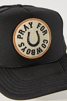 Friday Feelin Pray For Cowboys Trucker Hat