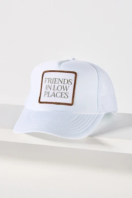 Friday Feelin Friends Low Places Trucker Hat