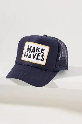 Friday Feelin Make Waves Trucker Hat
