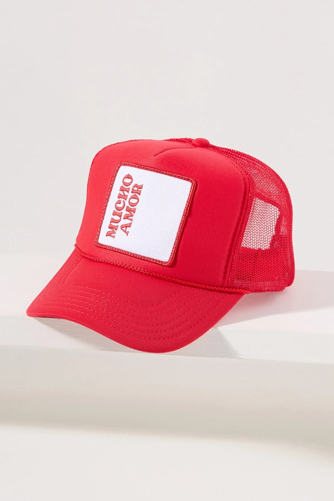Friday Feelin Mucho Amor Trucker Hat