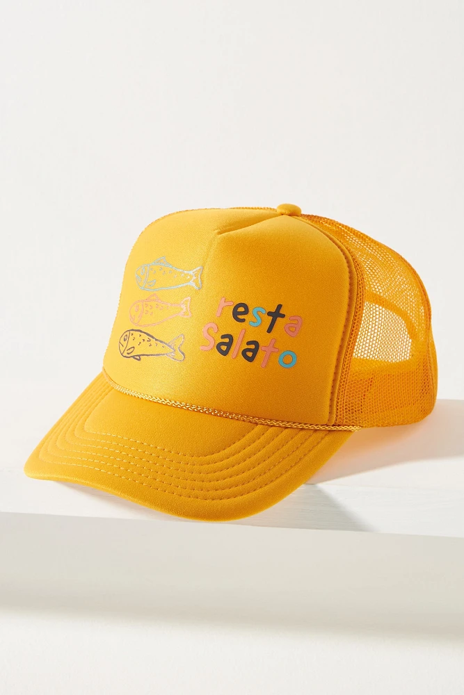 Ascot + Hart La Mer Trucker Hat